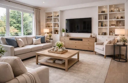 Мебель в гостиную на заказ в Алматы — ТВ-зоны, стенки