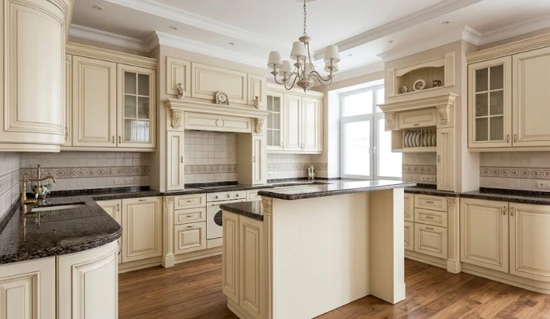 Дизайн классической кухни на заказ в Алматы — TOO HEIM