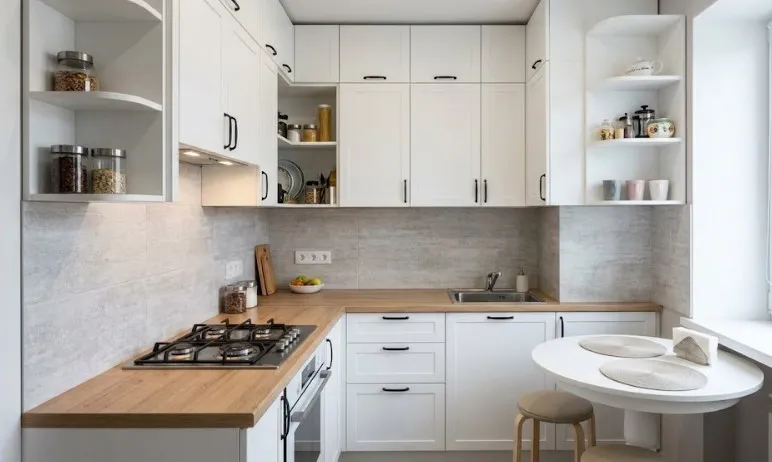 Маленькая кухня на заказ в Алматы — дизайн TOO HEIM